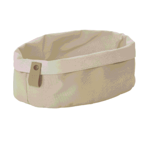 Brødpose – FLIP COTTON – 25 x 18 x 12 cm – creme – kanvas