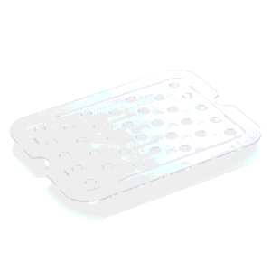 GN hylde – 1/2 GN 325 x 265 mm – polycarbonat