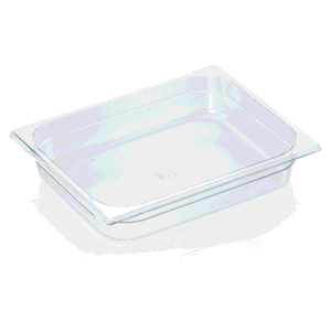 GN beholder – 1/2 GN 325 x 265 mmhøjde 65 mm – med skala – polycarbonat