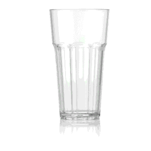 Krus – POOL – 430 ml – Ø8 cm – sæt med 12 stk – polycarbonat