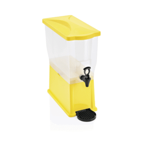 Drikkedispenser 14 liter i Gul – B41,5 x D20,5 x H52,5 cm