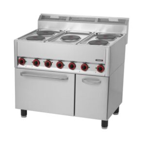 Industrikomfur til El + ovn – 5x 2 kW – 400 V