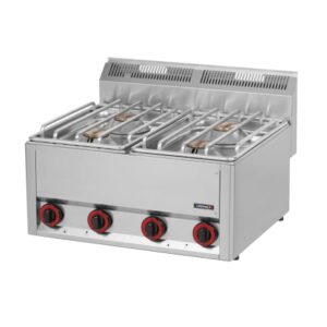 Industrikomfur til Gas 4 blus – 4x 4,5 kW