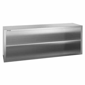 Vægskab – rustfrit stål – B 1400 x D 400 x H 600 mm