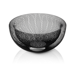 Kurv – sort – Ø29,5 cm – Højde 15 cm