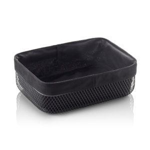 Kurv – sort – B27,5 x D20 x H8,5 cm