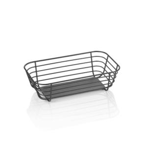 GN buffetkurv – STEELNEST – til 1/4 265 x 162 mm – pulverlakeret – metal