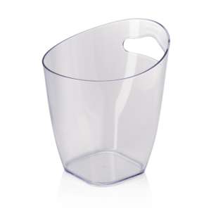 Flaskekøler – 21 x 20 x 24 cm – 3,5 liter – transparent
