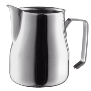Kande – 0,5 liter – Ø8,5 cm – højde 11,5 cm – kromnikkelstål