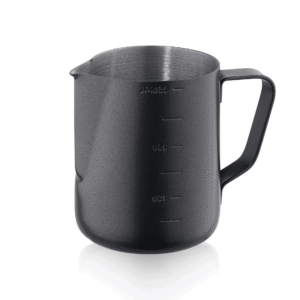 Kande – 0,6 liter – Ø 7,5 cm – sort non-stick belægning – krom nikkel stål