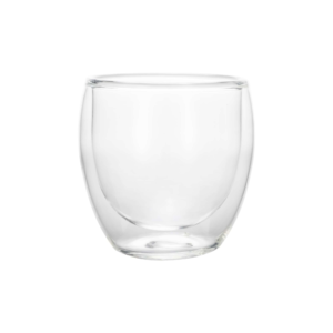Cappuccino sæt – CURVED – 250 ml – Ø9 cm – sæt med 2 stk – borosilikatglas