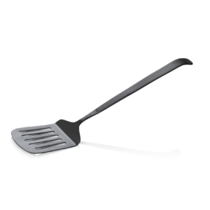 Turner KITCHEN TOOL 1887 – 33 cm – perforeret – sort PVD – kromnikkelstål