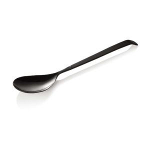 Serveringsske KITCHEN TOOL 1887 – 32 cm – lukket – sort PVD – kromnikkelstål