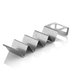 Taccotaxi – steel – STYLE HERITAGE – 4 hylder – 39 x 10 x 5 cm – kromnikkelstål 18/8