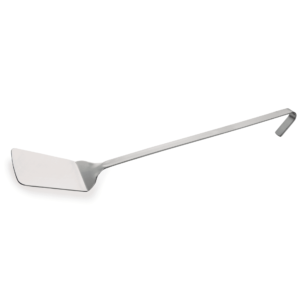Bagepæl – 12 x 10 cm – 38 cm – kromnikkelstål