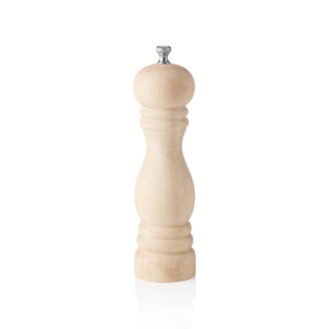 Peberkværn – keramisk kværn – CLASSIC MILL – højde 20 cm – natur – ikke lakeret – træ