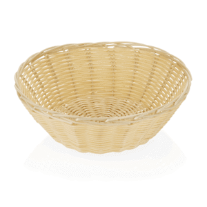 4 stk – Kurv af Polypropylen – Ø23 cm – Højde 8 cm