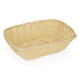 4 stk – Kurv af Polypropylen – B25,5 x D19 x H8 cm