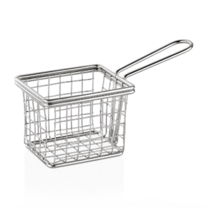 Serverings kurv af stål – B10 x D8 x H7,5 cm