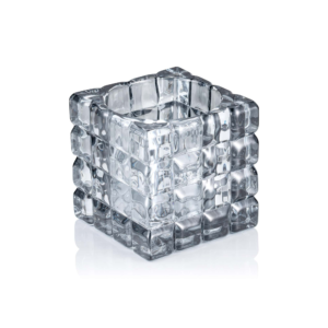 Terning – Smoke Grey – YUYU – 9 x 9 x 9 cm – glas
