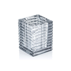 Terning – Smoke Grey – YUYU – 7,5 x 7,5 x 9,5 cm – glas