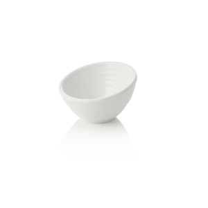 Mini skål – 7,5 x 7 x 4,5 cm – 35 ml – sæt med 6 stk – porcelæn