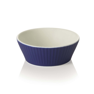 Ragout fin – Ø9 cm – 200 ml – blå – sæt med 6 stk – porcelæn