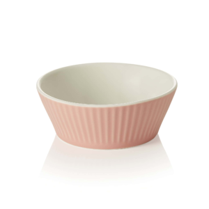 Ragout fin – Ø9 cm – 200 ml – pink – sæt med 6 stk – porcelæn