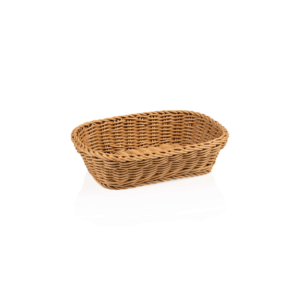 Kurv – WEAVER PRO bordkurv – 26,5 x 19 x 7 cm – beige – polypropylen