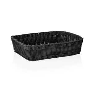 Kurv – WEAVER PRO Systemkurv – 40 x 30 x 10 cm – sort – polypropylen