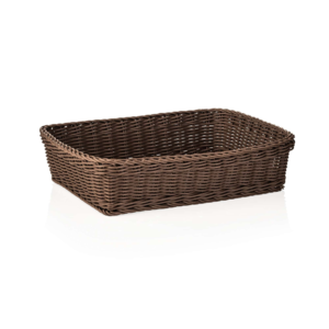 Kurv – WEAVER PRO Systemkurv – 40 x 30 x 10 cm – brun – polypropylen