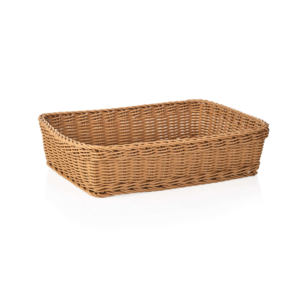 Kurv – WEAVER PRO Systemkurv – 40 x 30 x 10 cm – beige – polypropylen
