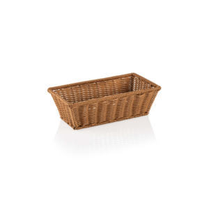 GN kurv – 1/3 325 x 176 mm – WEAVER PRO – beige – polypropylen – kromnikkelstål 18/10