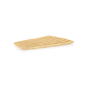 Bagværk skillerum – 38 x 16/15 cm – lys beige – polypropylen