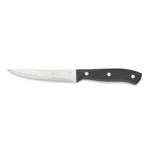 Steakkniv – POM-plasthåndtag – 23 cm – sæt med 6 stk – polyoxymethylen – kromstål 13/0