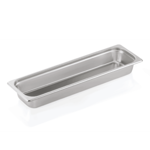 GN beholder – 2/4 GN – højde 65 mm – rustfrit stål – core