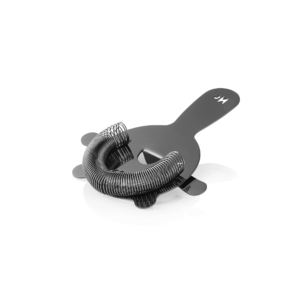 Barsi NOCTURN med fjeder – 4 tænder – Ø 8 cm – gun metal – krom nikkel stål 18/8
