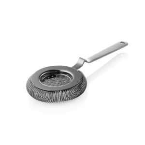 Barsi NOCTURN med fjeder – Ø 8,5 cm – 20,5 cm – gun metal – krom nikkel stål 18/8