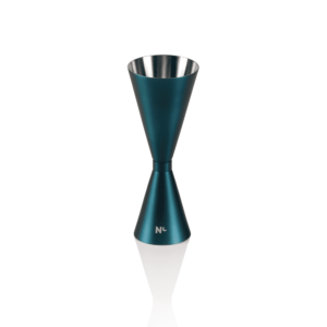 Slim Jigger NOCTURN – 3/6 cl – Ø 5 cm – højde 13 cm – blå mat – HLC – krom nikkel stål 18/8