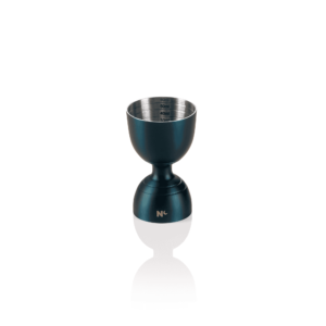 Jigger Rim Bell NOCTURN – Ø 5 cm – højde 8 cm – blå mat – HLC – krom nikkel stål 18/8
