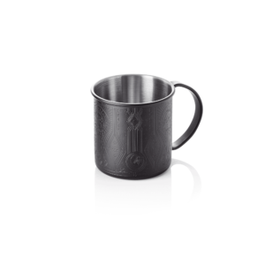 Moscow Mule Tattoo NOCTURN – 0,45 liter – Ø 9 cm – højde 9 cm – sort mat – krom nikkel stål 18/8