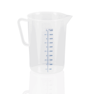 Målebæger – Ø19,6 cm – 5 liter – med 100 ml skala – polypropylen