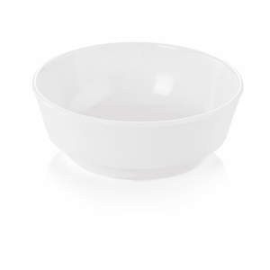 12 stk – Skål i hvid af Melamin – Ø10 cm – Højde 3,5 – 150 ml