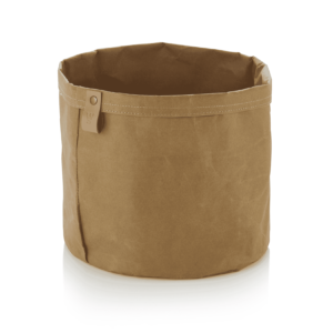 Brødpose – CRAFT & CRUMBLE – Ø24 cm – højde 24 cm – khaki – kraftpapir