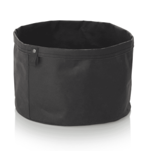 Brødpose – CRAFT & CRUMBLE – Ø30 cm – højde 22 cm – sort – kraftpapir