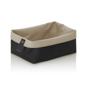 Brødpose – FLIP TETRON – 20 x 14 x 9 cm – lysegrå/lyse khaki – tetron