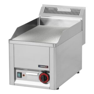 Stegeplade – grillplade til El – krom glat – 3kW – 230V