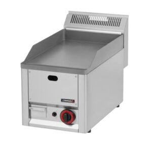 Stegeplade – grillplade til Gas – glat – B 328 x D 609 x H 436 mm
