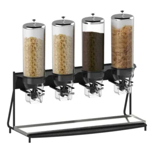Stor cornflakes- og müslidispenser – 4 beholdere