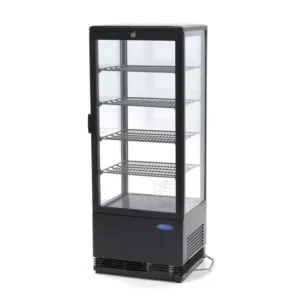 Kølemontre 98 liter sort – B428 x D386 x H1110 mm